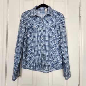 Country snap button up long sleeve shirt